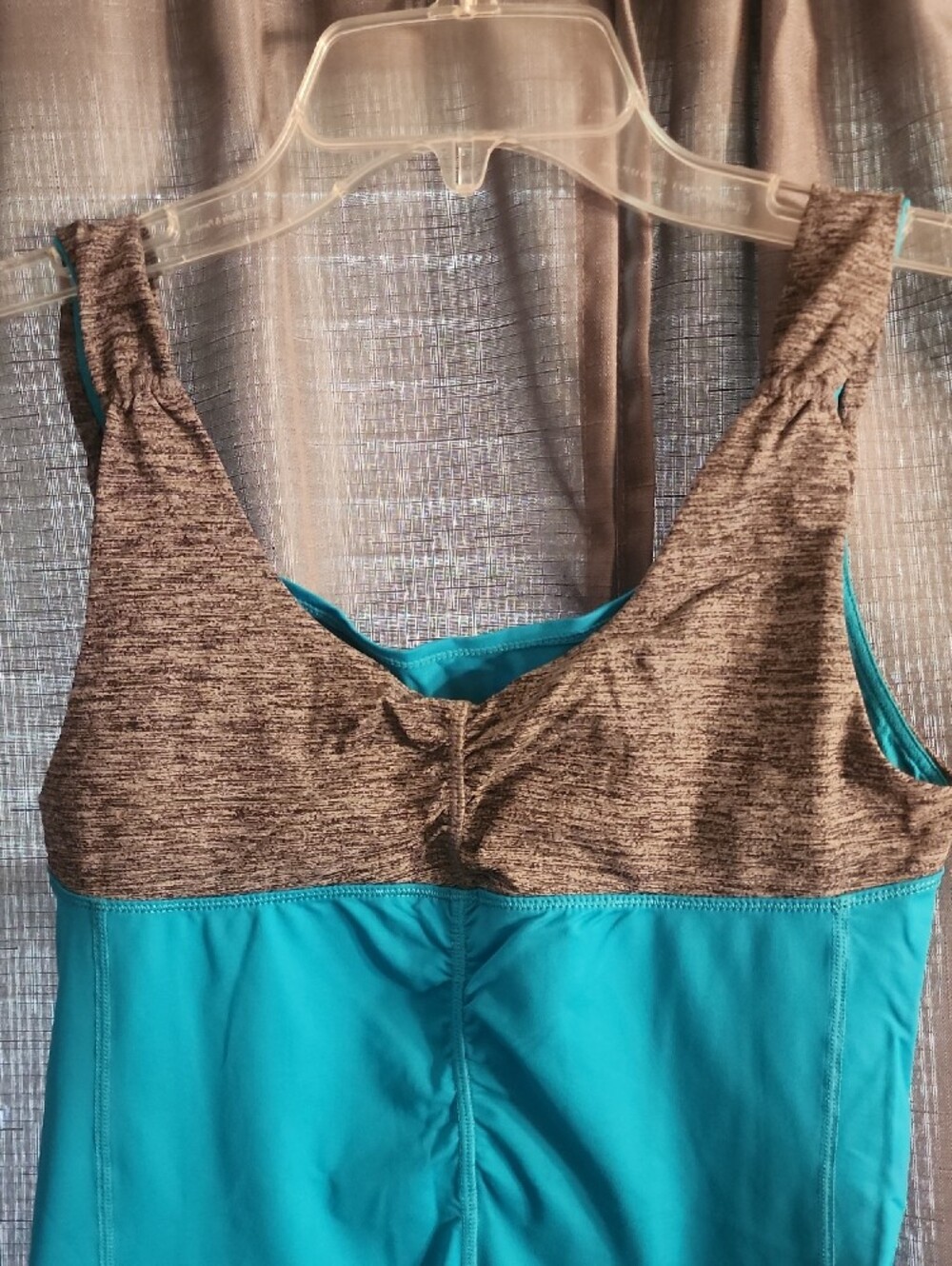 lululemon athletica Teal and Charcoal Tank Top - Picture 2 of 5